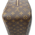 Handbag Deauville Brown Monogram Canvas