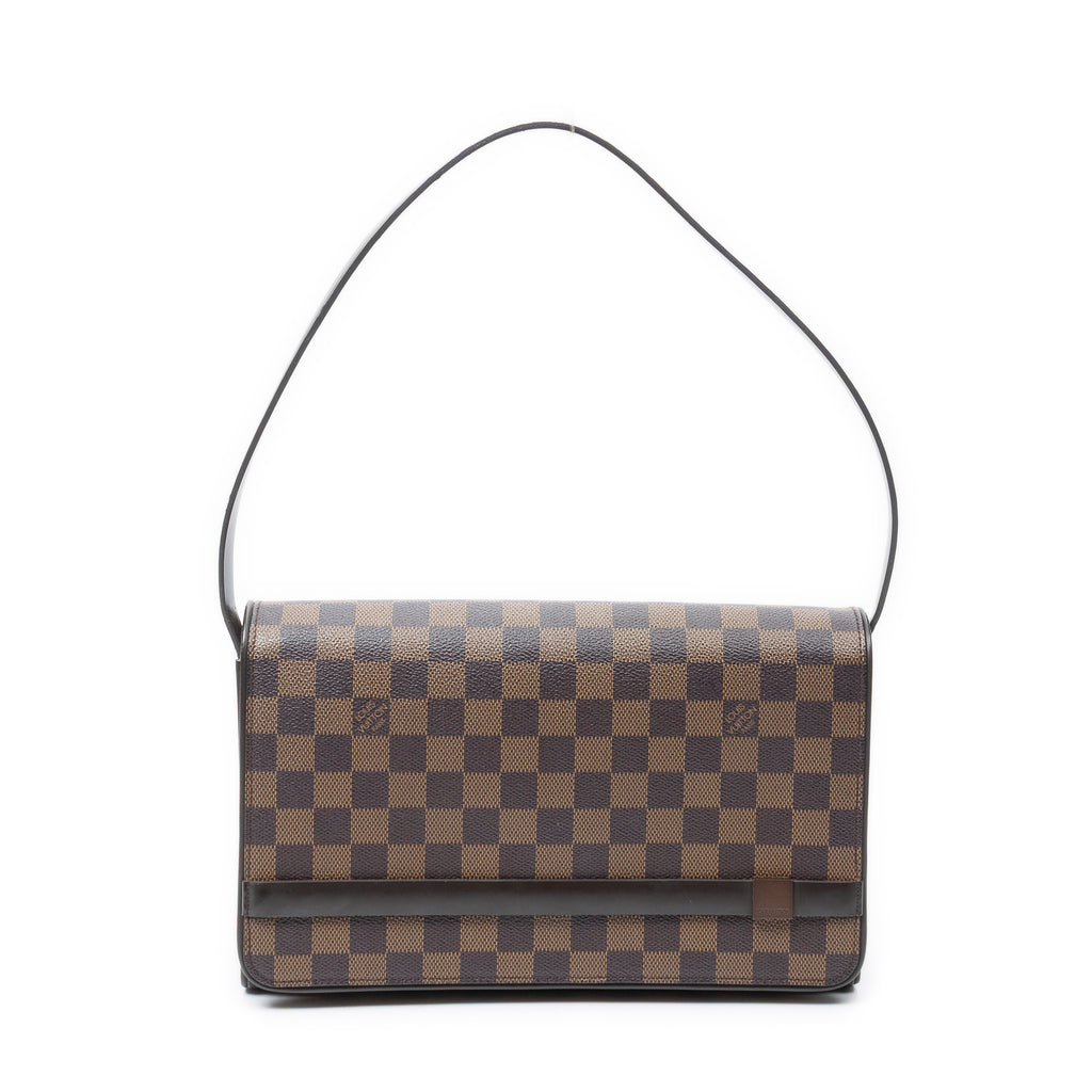 Shoulder Bag Tribeca Long Brown Damier Ebene