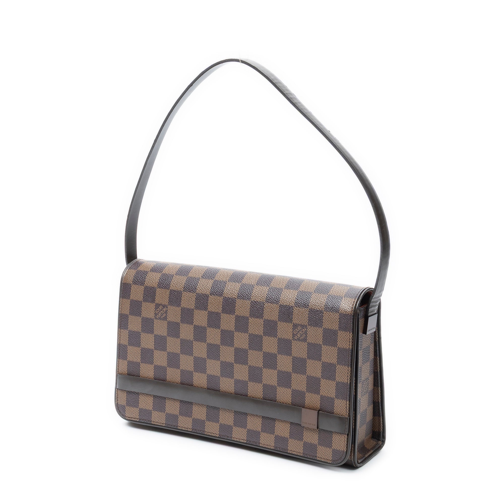 Shoulder Bag Tribeca Long Brown Damier Ebene