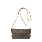 Shoulder Bag Trotteur Brown Monogram Canvas