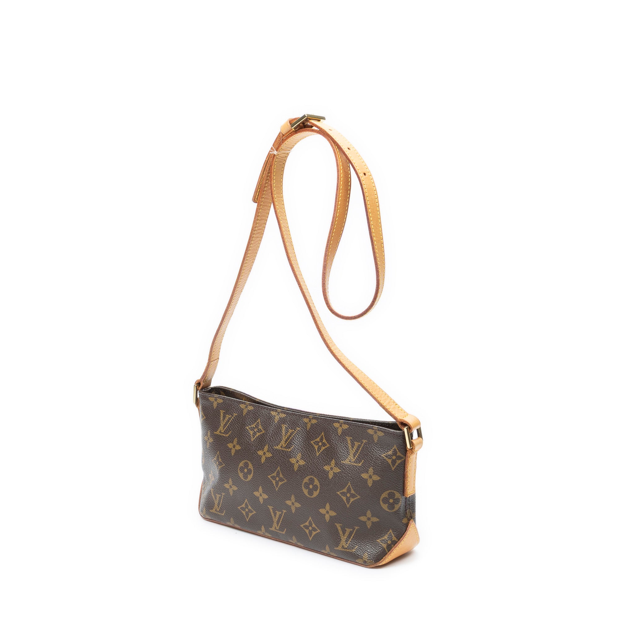 Shoulder Bag Trotteur Brown Monogram Canvas
