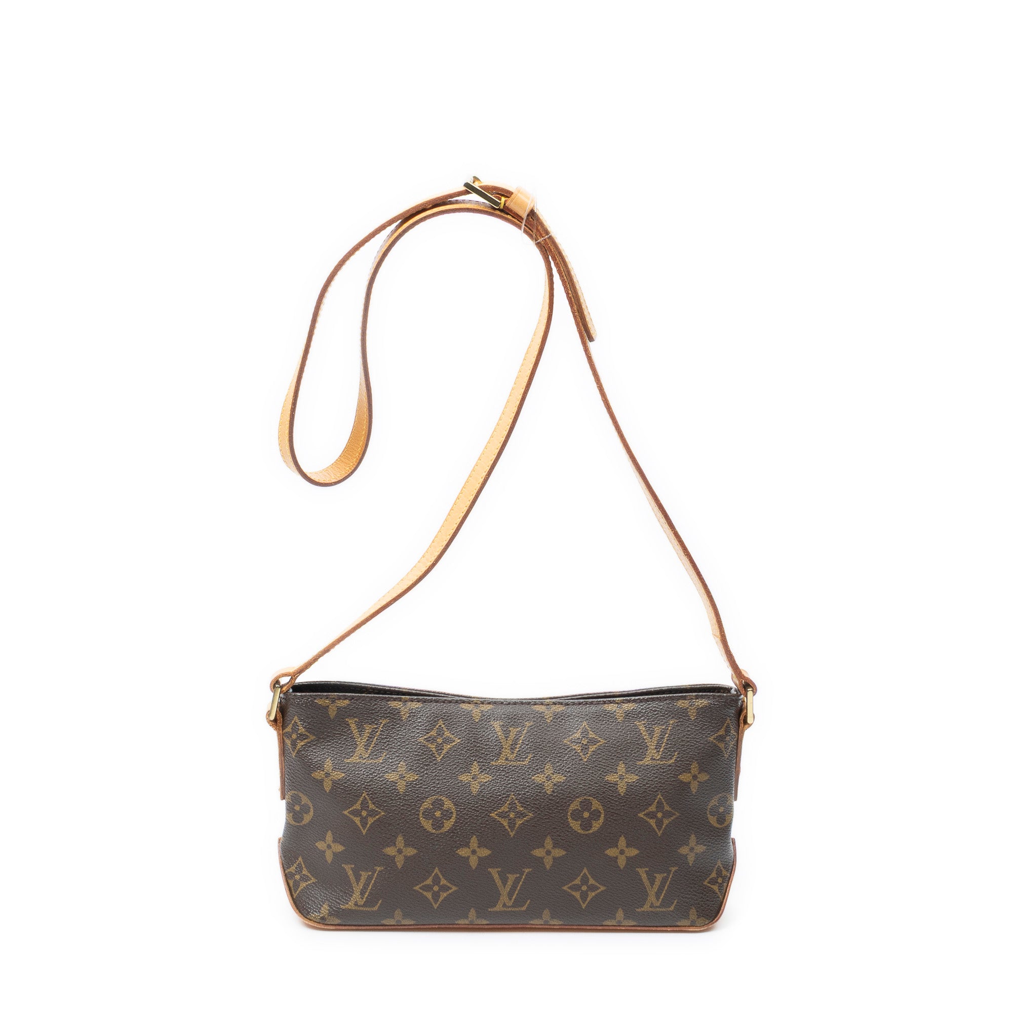 Shoulder Bag Trotteur Brown Monogram Canvas
