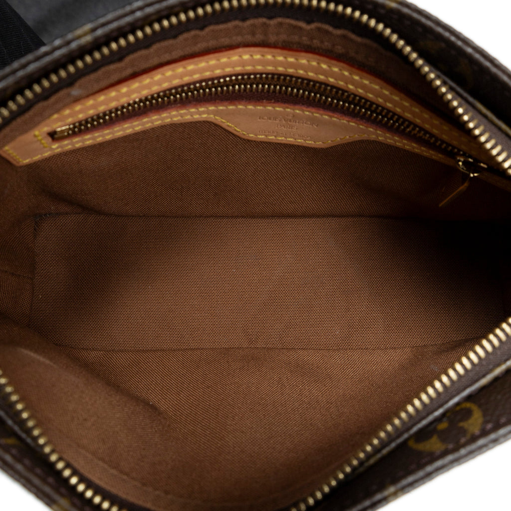 Shoulder Bag Trotteur Brown Monogram Canvas