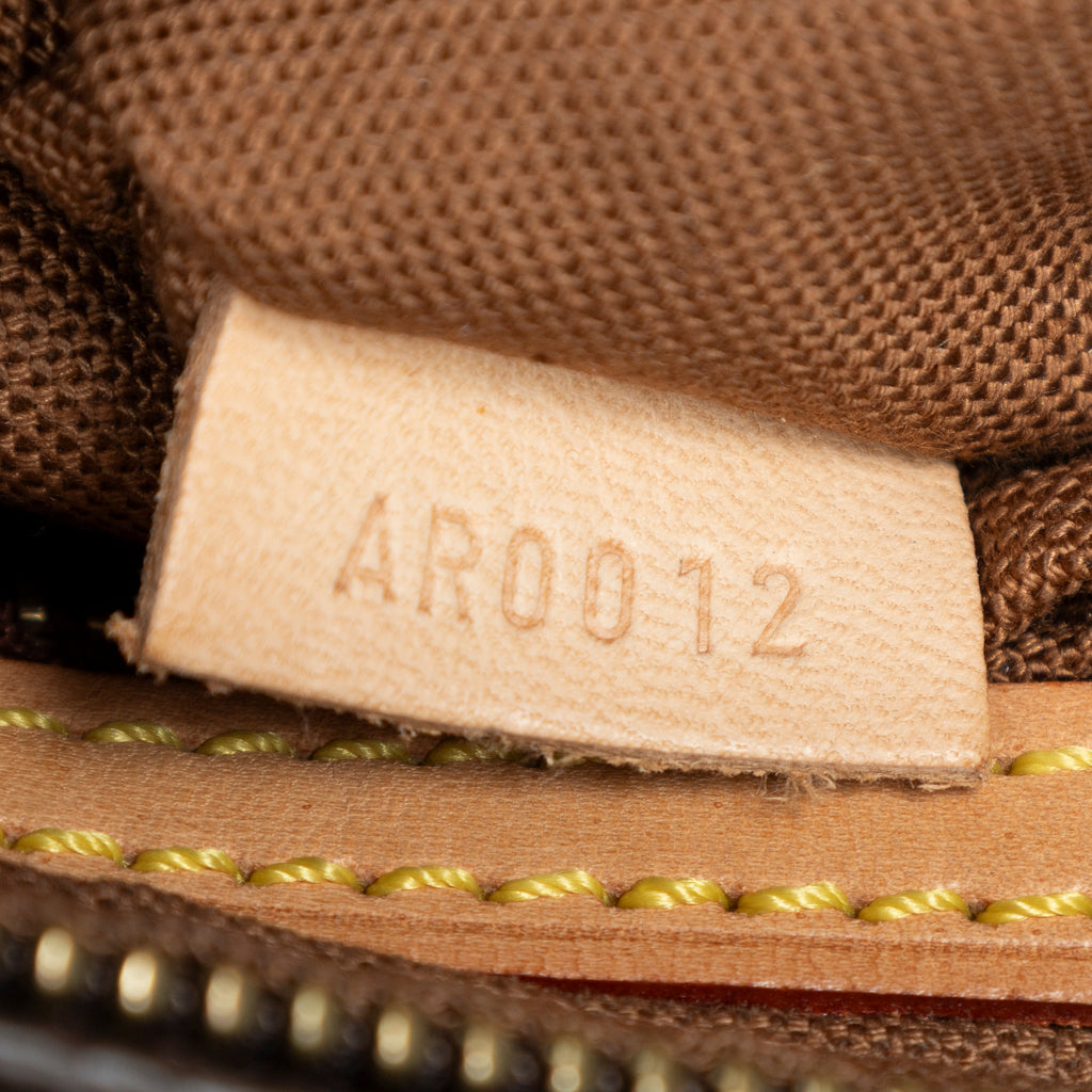 Shoulder Bag Trotteur Brown Monogram Canvas