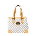 Handbag Hampstead PM Ivory Damier Azur
