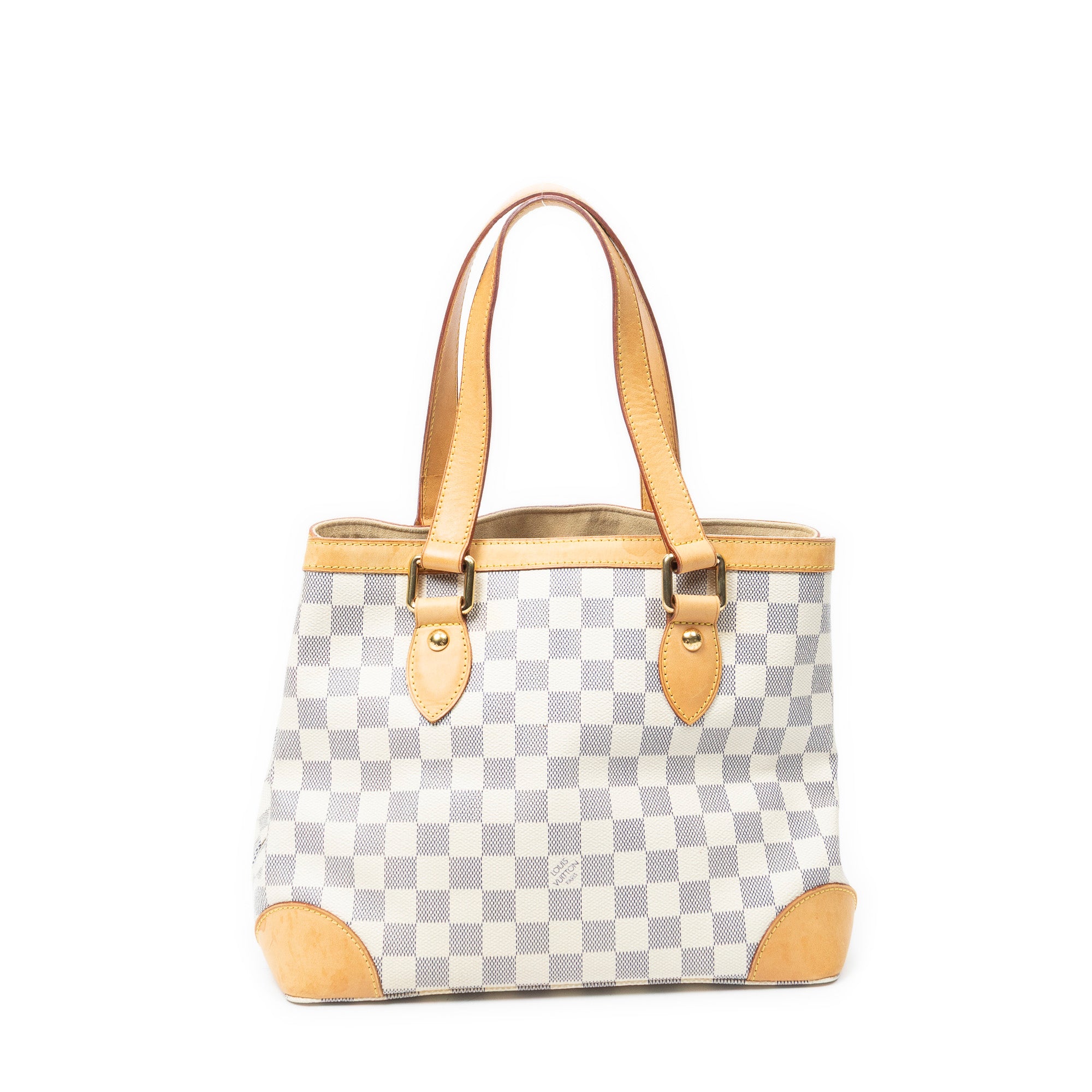 Handbag Hampstead PM Ivory Damier Azur