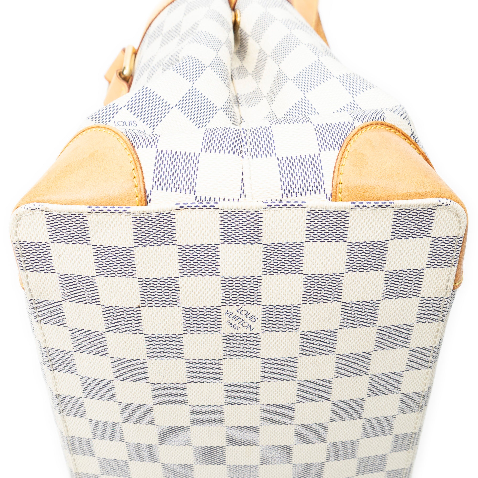 Handbag Hampstead PM Ivory Damier Azur