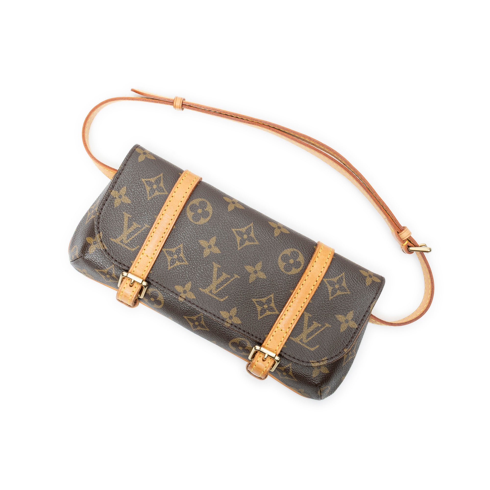 Shoulder Bag Pochette Marelle Brown Monogram Canvas