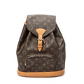 Backpack Montsouris MM Brown Monogram Canvas