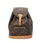 Backpack Montsouris MM Brown Monogram Canvas