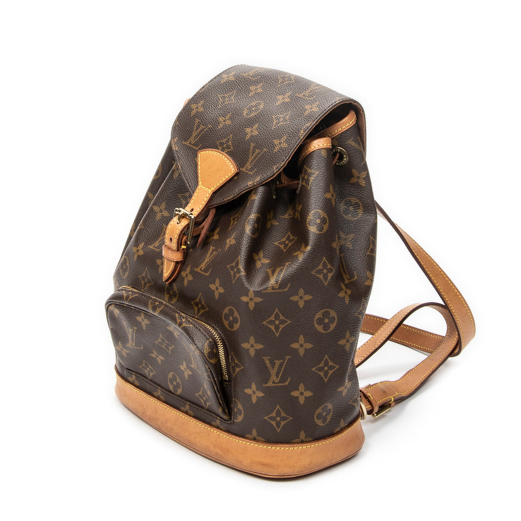 Backpack Montsouris MM Brown Monogram Canvas