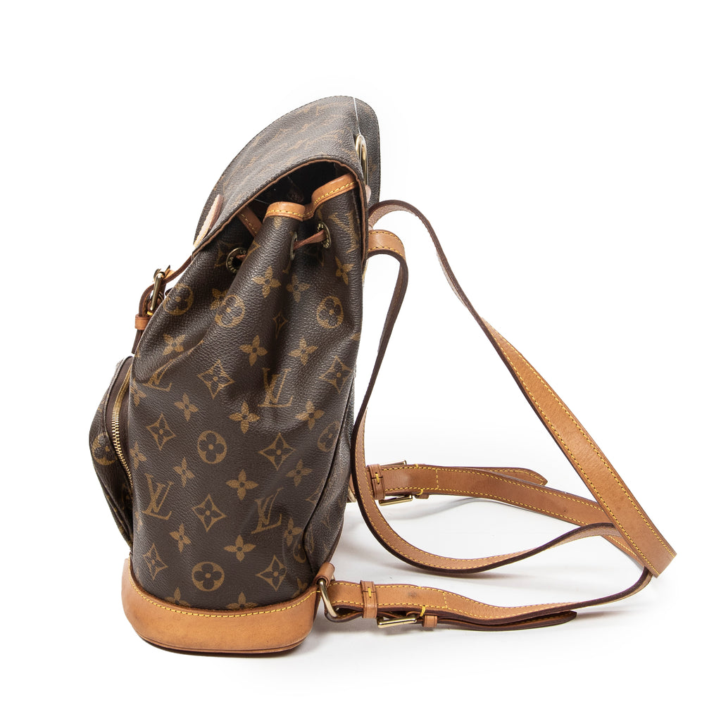 Backpack Montsouris MM Brown Monogram Canvas