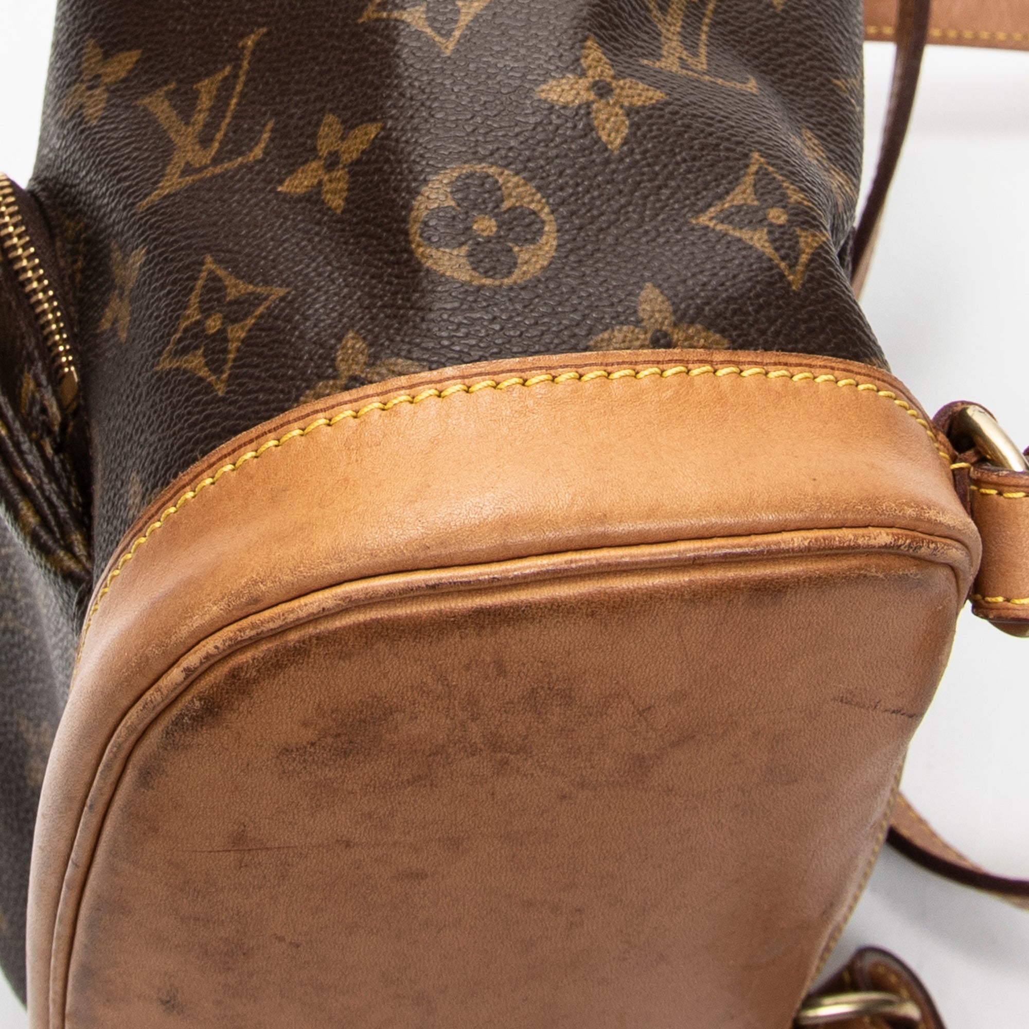 Backpack Montsouris MM Brown Monogram Canvas