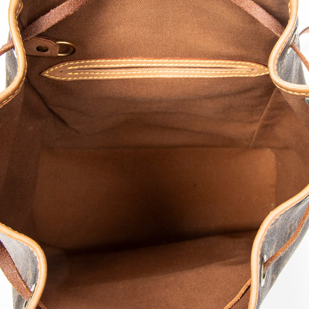 Backpack Montsouris MM Brown Monogram Canvas