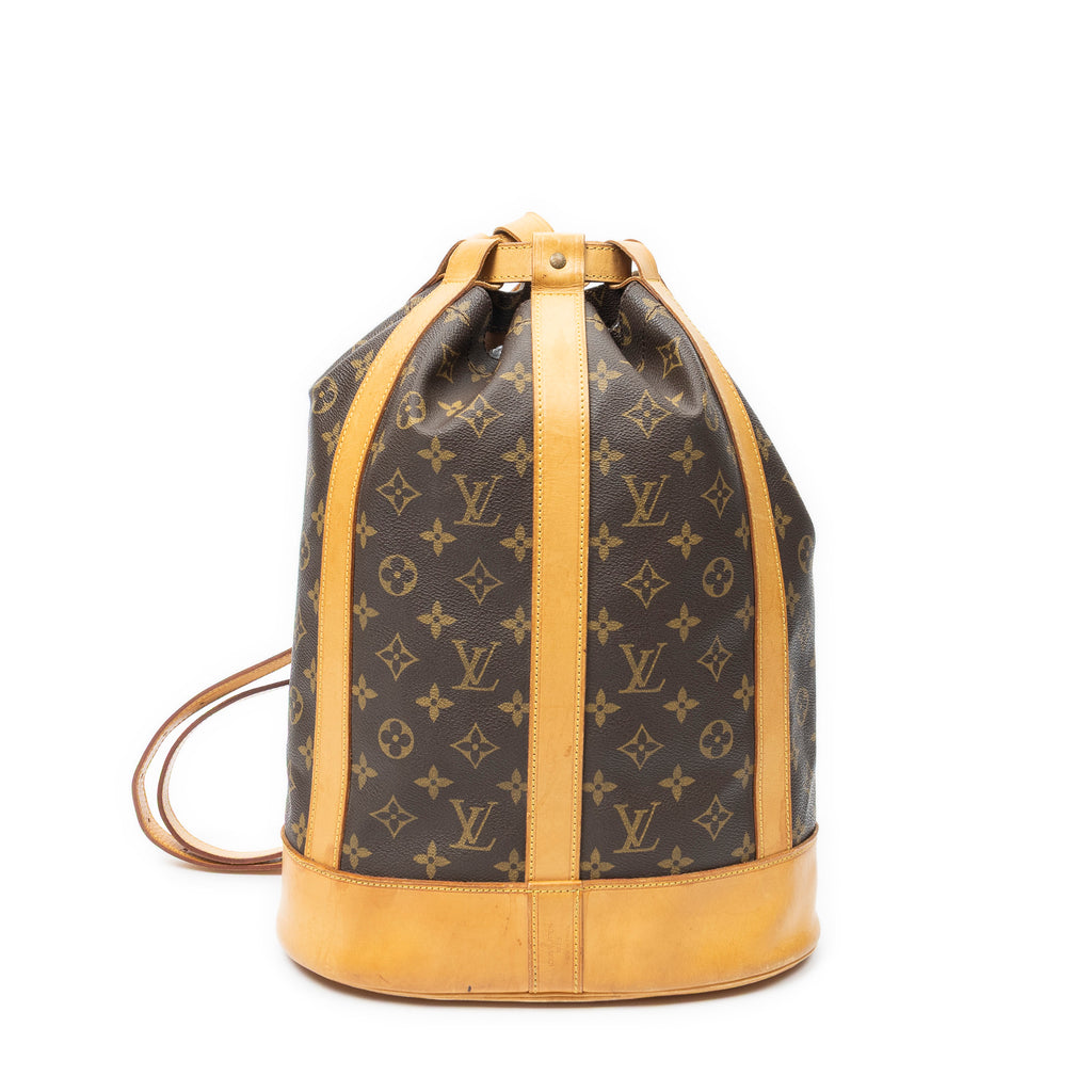 Shoulder Bag Randonnee PM Brown Monogram Canvas
