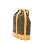 Shoulder Bag Randonnee PM Brown Monogram Canvas