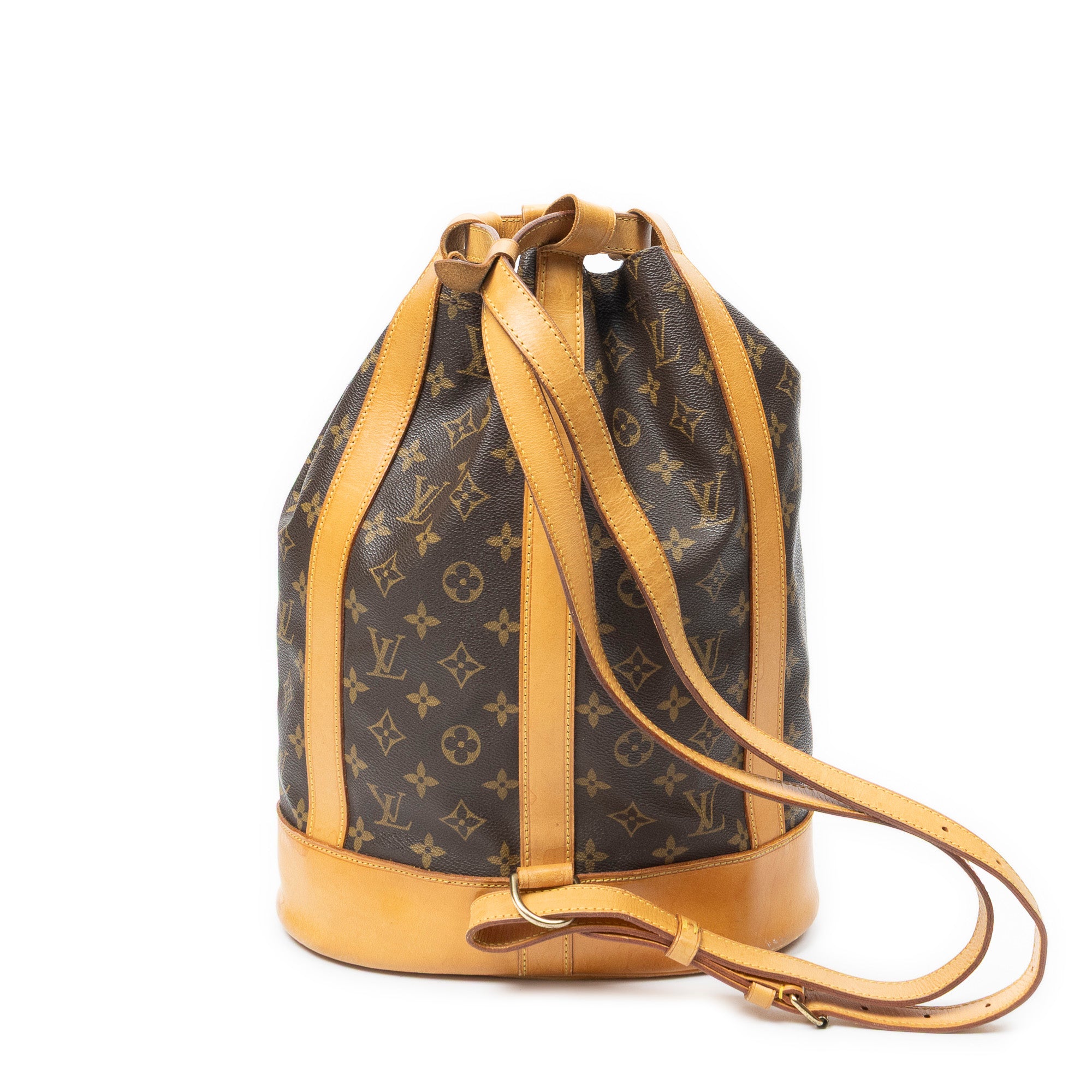 Shoulder Bag Randonnee PM Brown Monogram Canvas