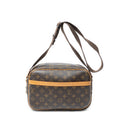 Shoulder Bag Reporter PM Brown Monogram Canvas