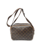 Shoulder Bag Reporter PM Brown Monogram Canvas