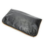 Clutch Macadam Flap Clutch Black Calfskin Leather