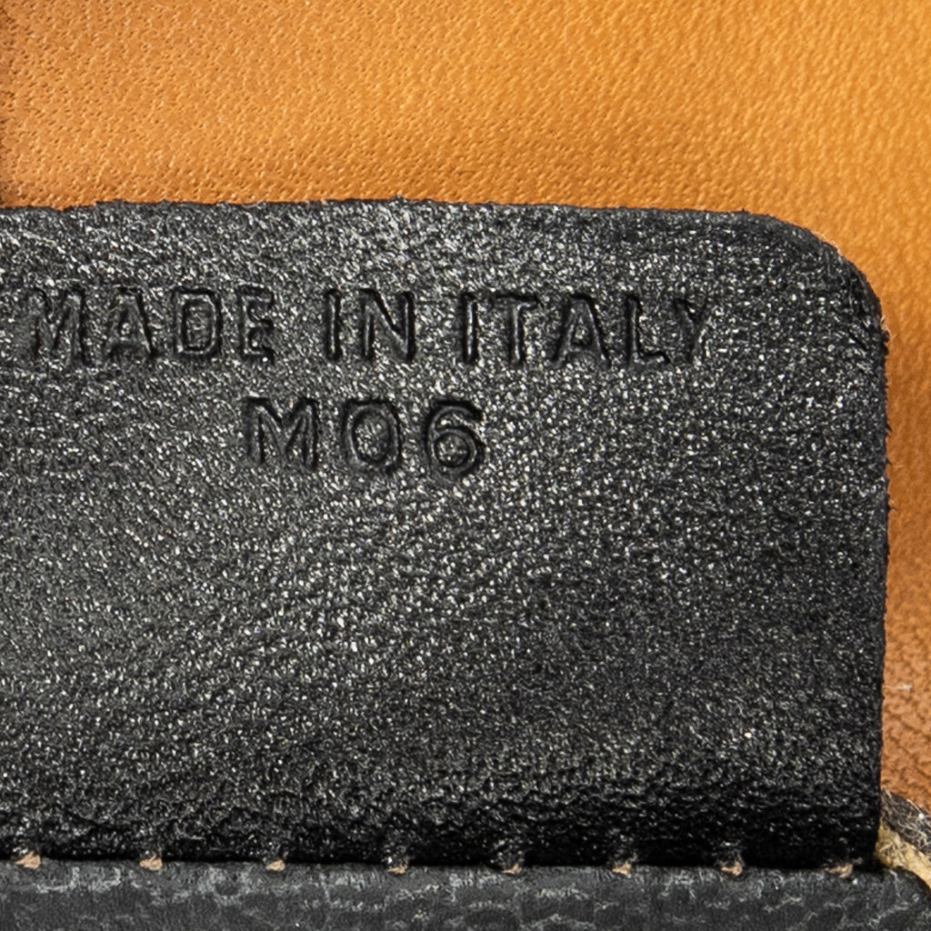 Clutch Macadam Flap Clutch Black Calfskin Leather