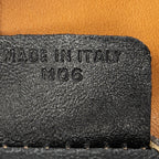 Clutch Macadam Flap Clutch Black Calfskin Leather