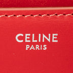 Shoulder Bag Medium Box Bag Red Calfskin Leather