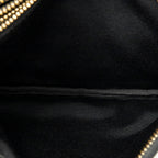 Shoulder Bag Small Trio Crossbody Black Calfskin Leather