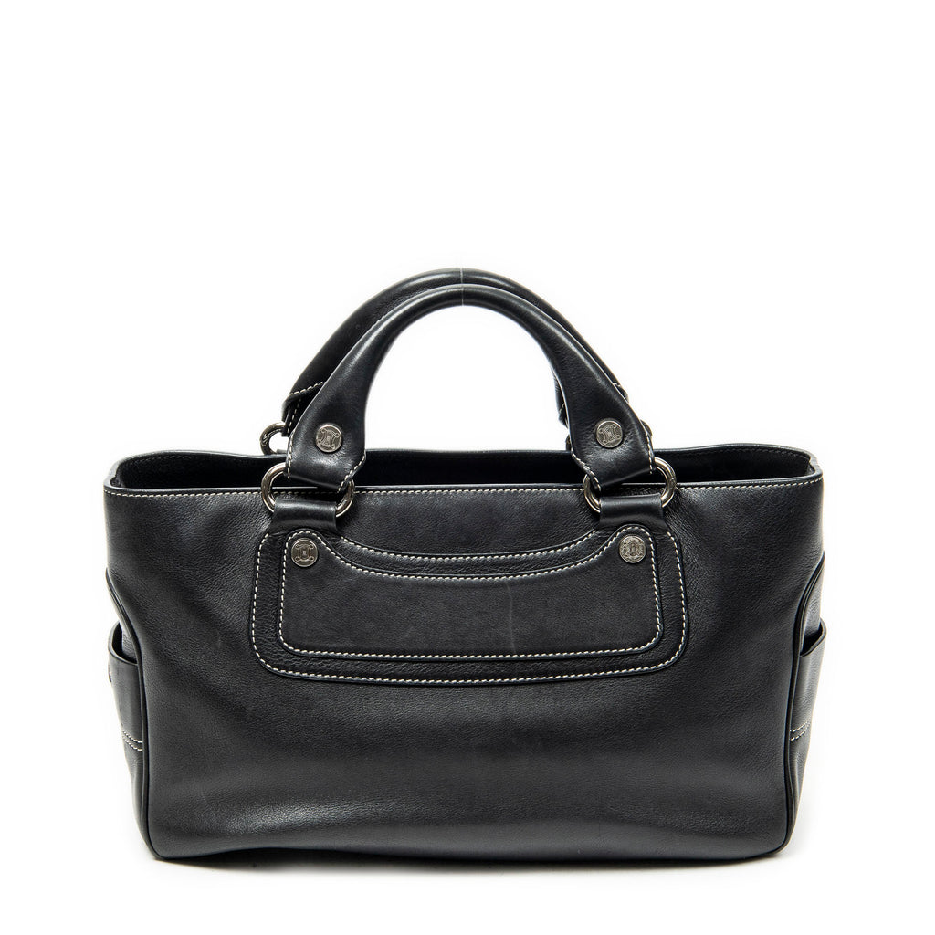 Handbag Boogie Bag Black Calfskin Leather