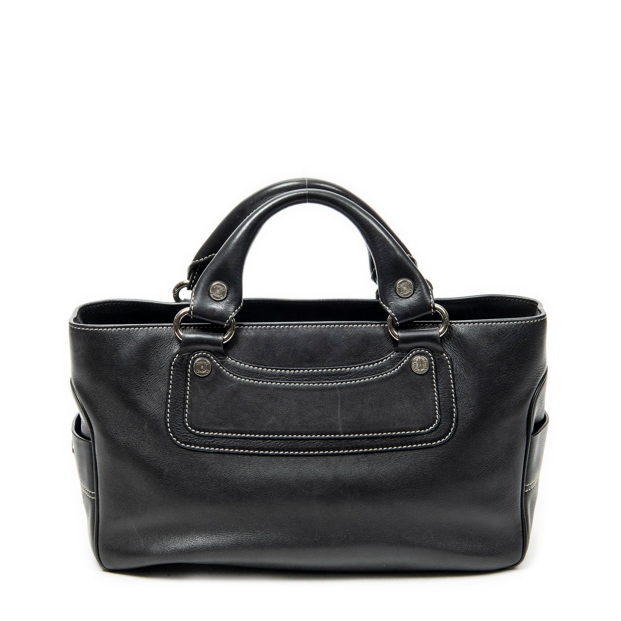 Handbag Boogie Bag Black Calfskin Leather
