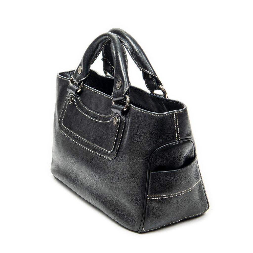 Handbag Boogie Bag Black Calfskin Leather