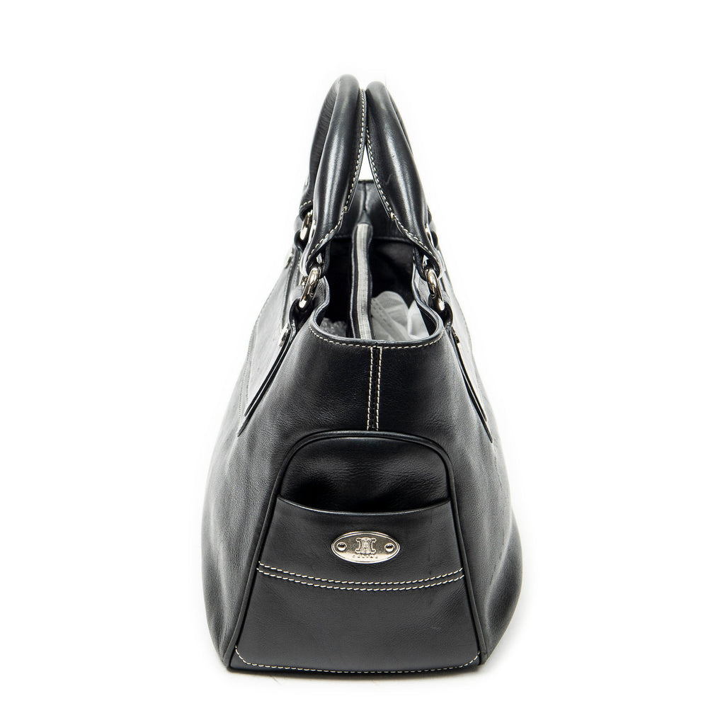 Handbag Boogie Bag Black Calfskin Leather