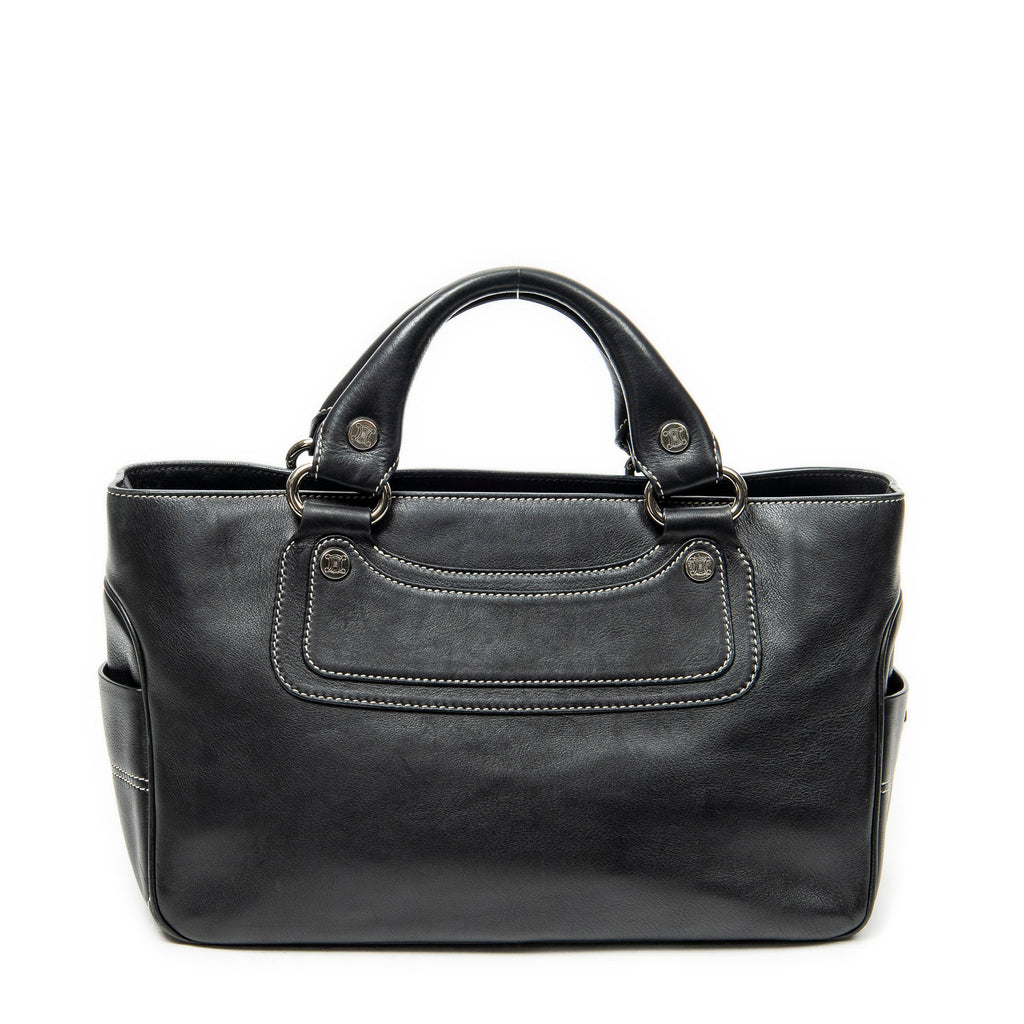 Handbag Boogie Bag Black Calfskin Leather