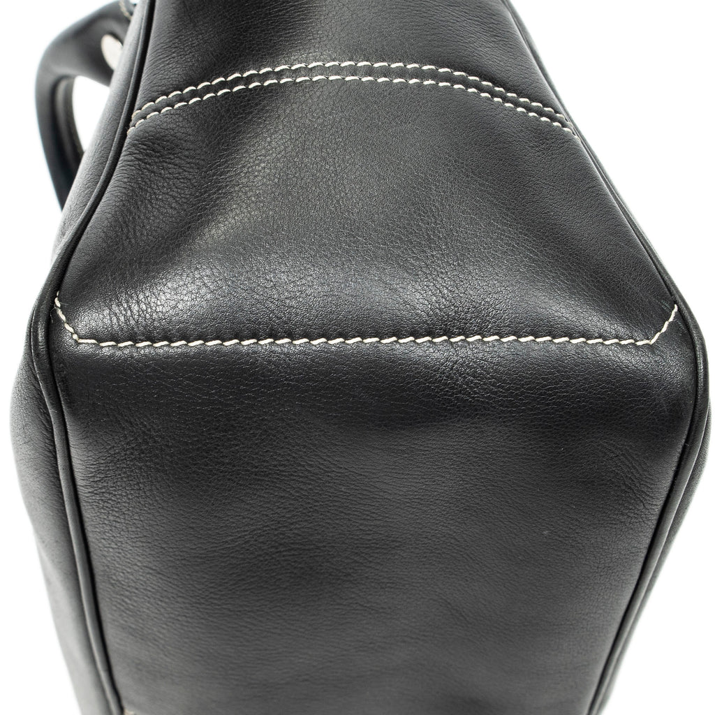 Handbag Boogie Bag Black Calfskin Leather