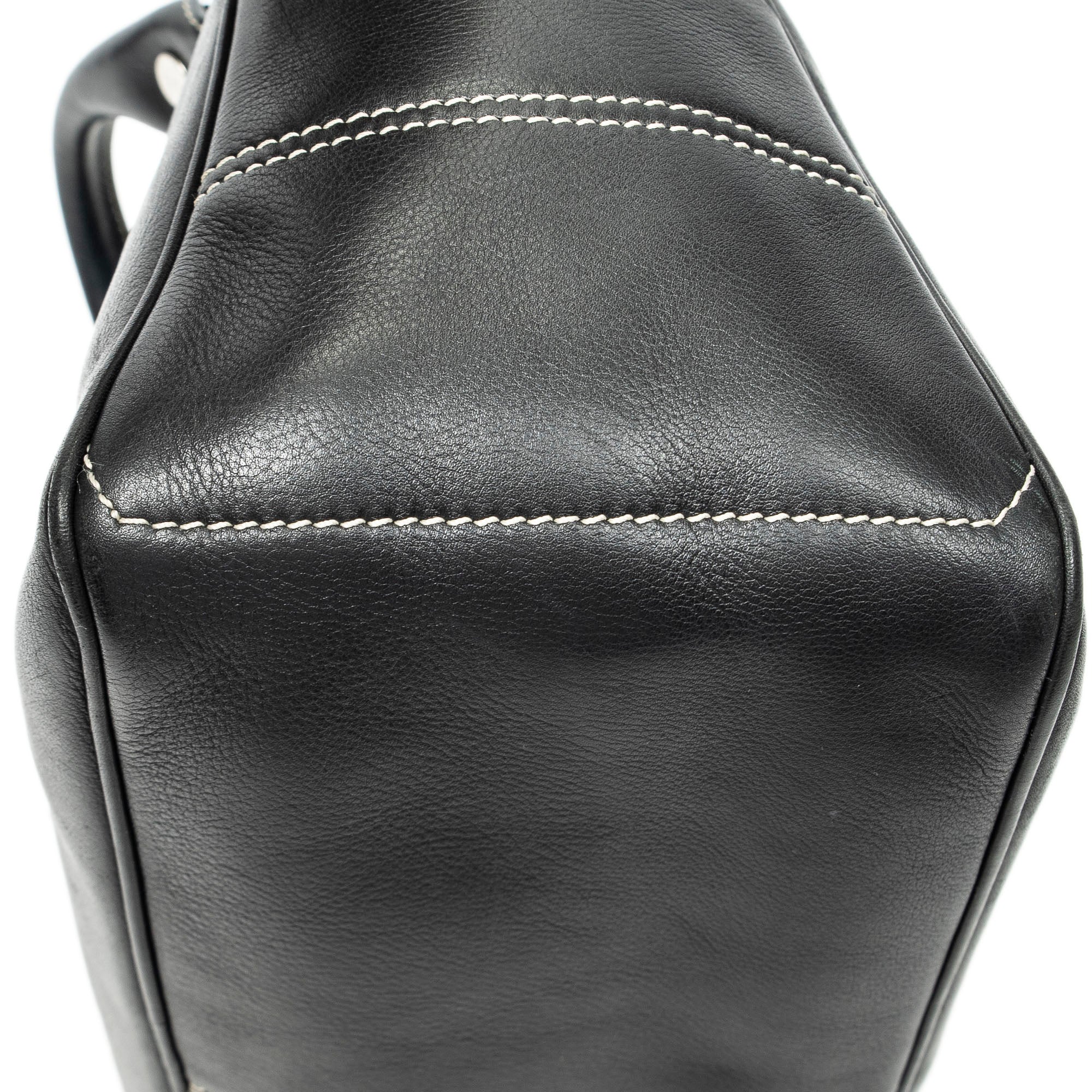 Handbag Boogie Bag Black Calfskin Leather