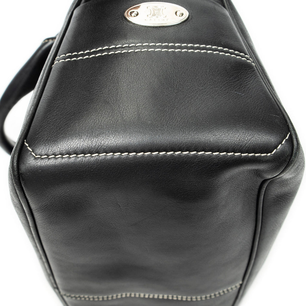 Handbag Boogie Bag Black Calfskin Leather