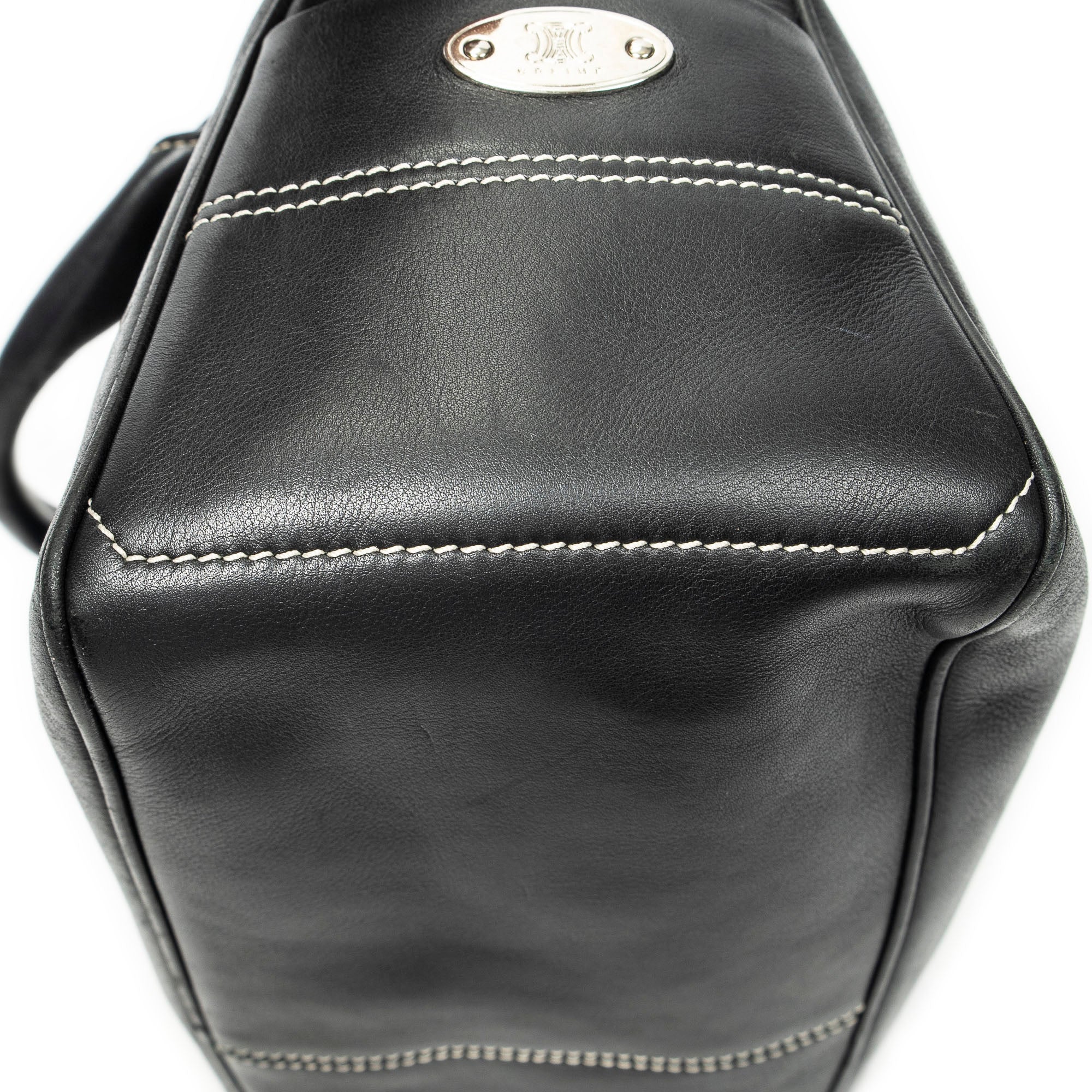 Handbag Boogie Bag Black Calfskin Leather