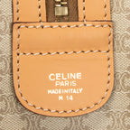 Handbag Small Boston Beige Macadam Coated Canvas