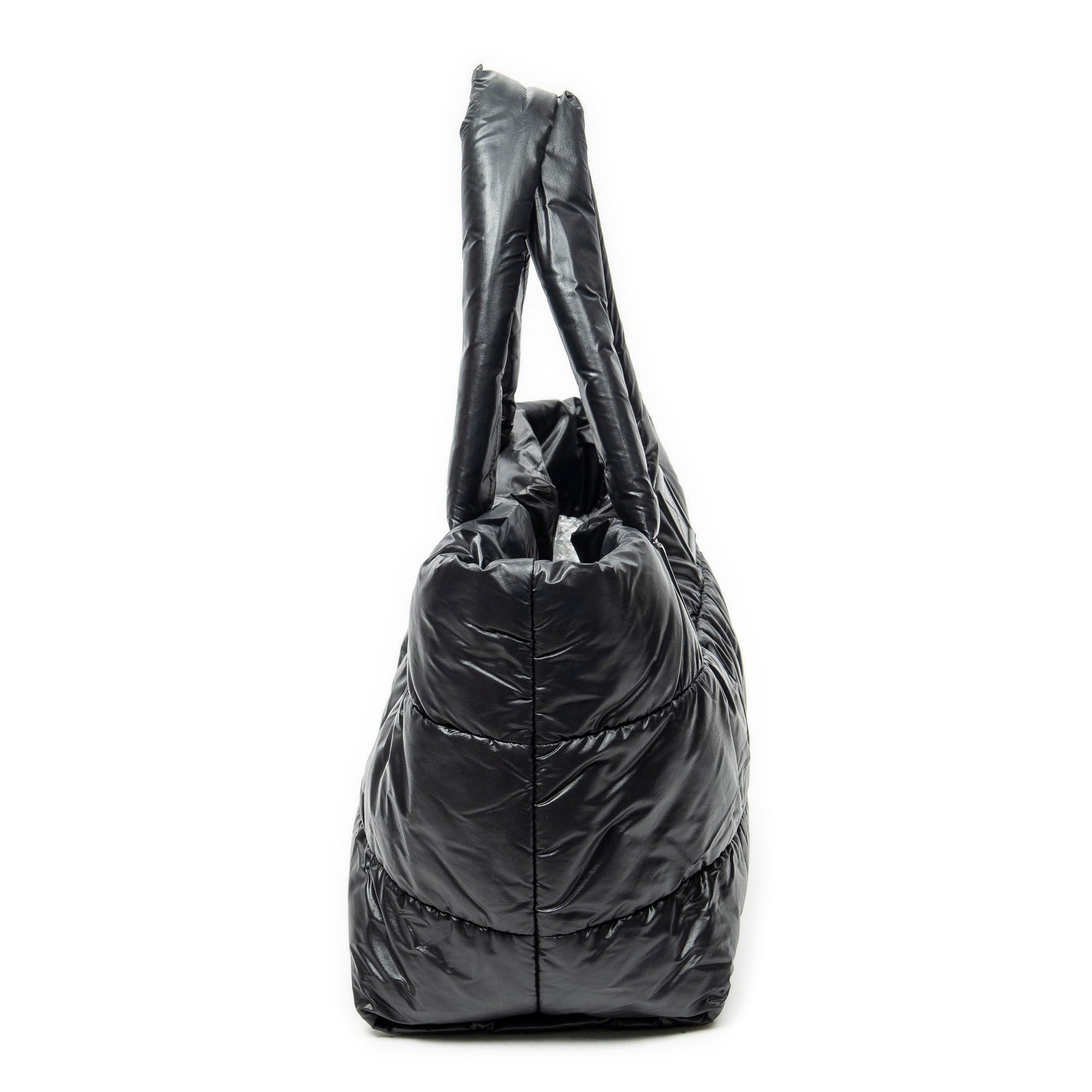 Shoulder Bag Medium Coco Cocoon Reversible Tote Black Nylon Canvas
