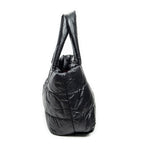 Shoulder Bag Medium Coco Cocoon Reversible Tote Black Nylon Canvas