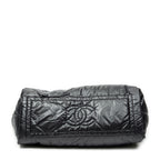 Shoulder Bag Medium Coco Cocoon Reversible Tote Black Nylon Canvas