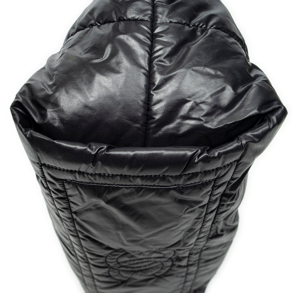 Shoulder Bag Medium Coco Cocoon Reversible Tote Black Nylon Canvas