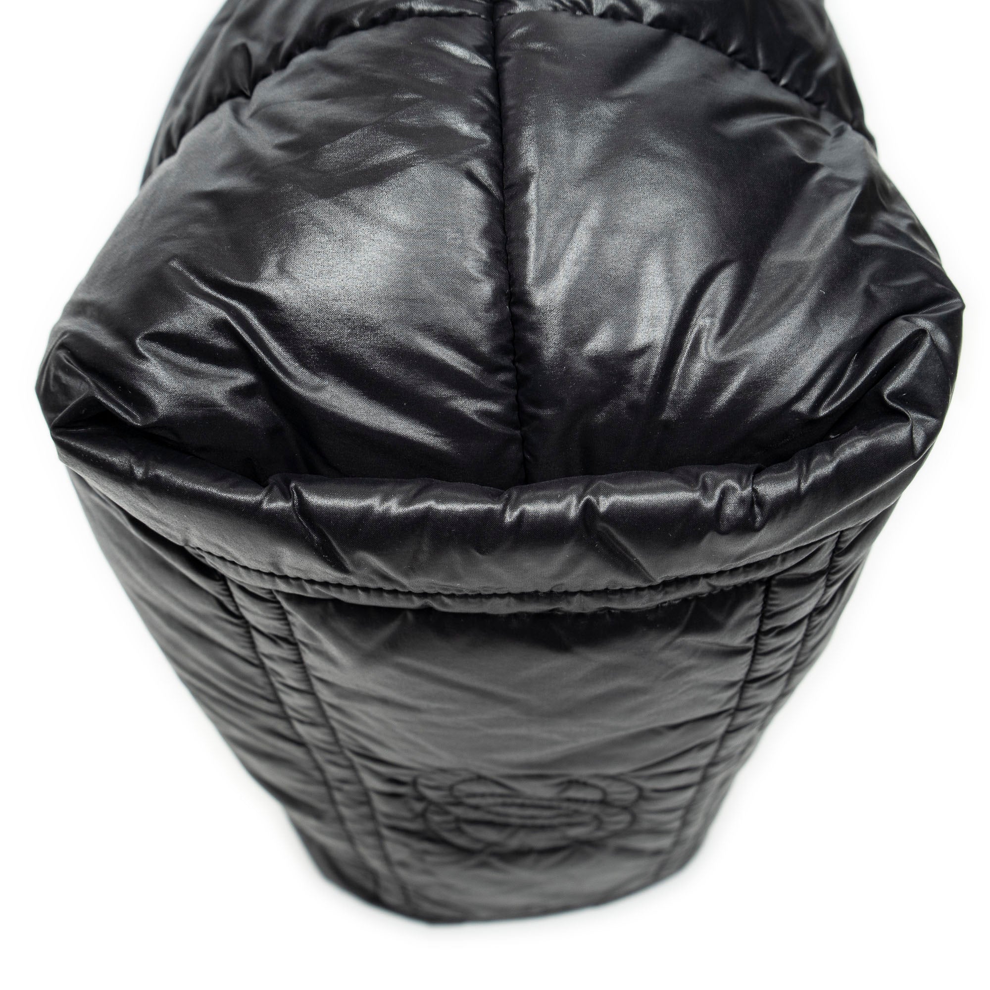 Shoulder Bag Medium Coco Cocoon Reversible Tote Black Nylon Canvas