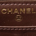 Wallet Classic Zip Around Wallet Black Quilted Caviar Leather
