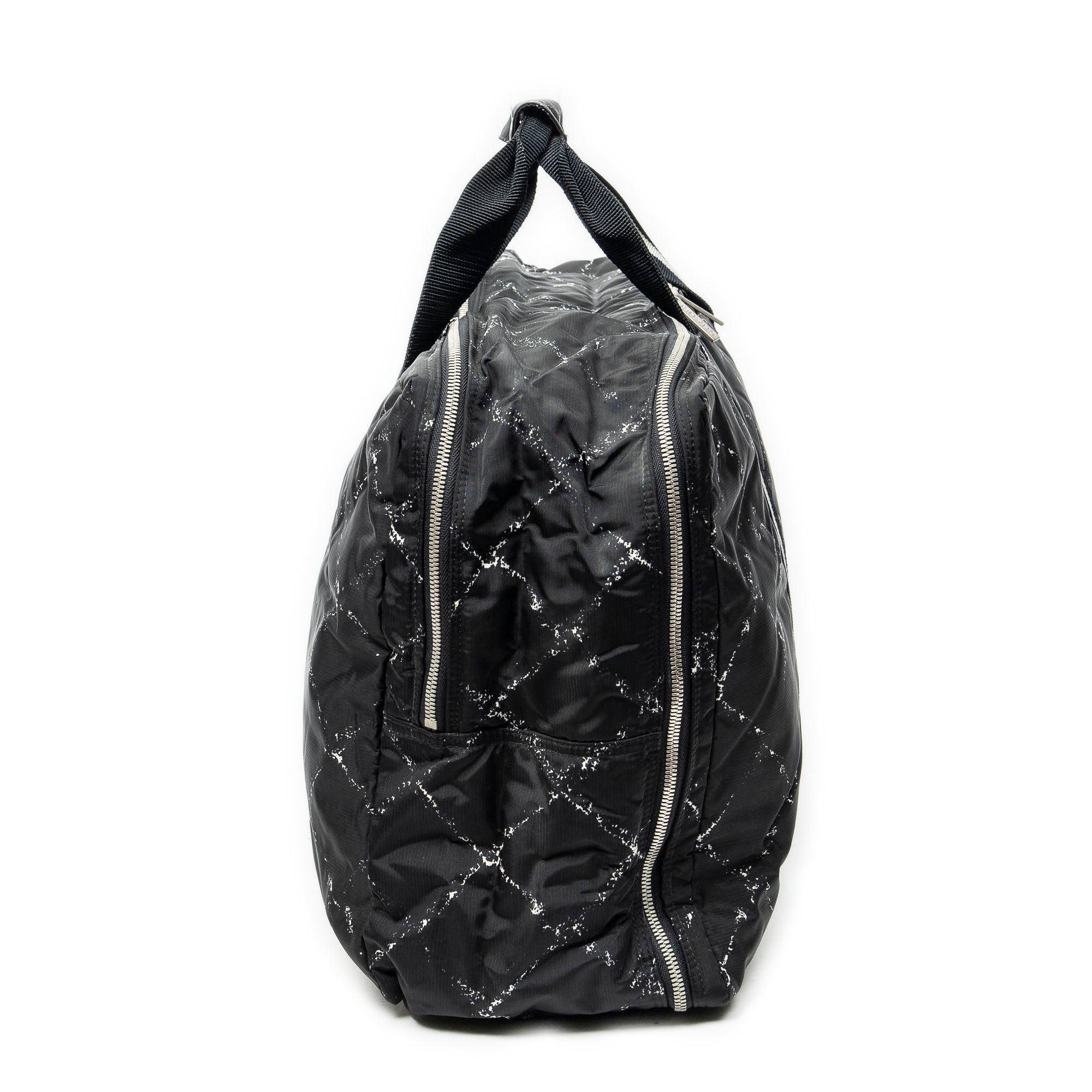 Travel Bag Old Travel Line Weekender Black Old Travel Line Nylon Canvas