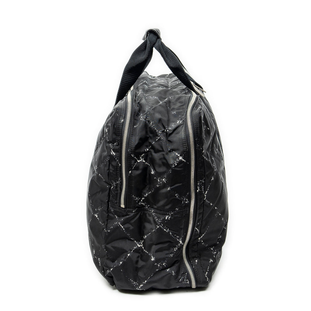 Travel Bag Old Travel Line Weekender Black Old Travel Line Nylon Canvas