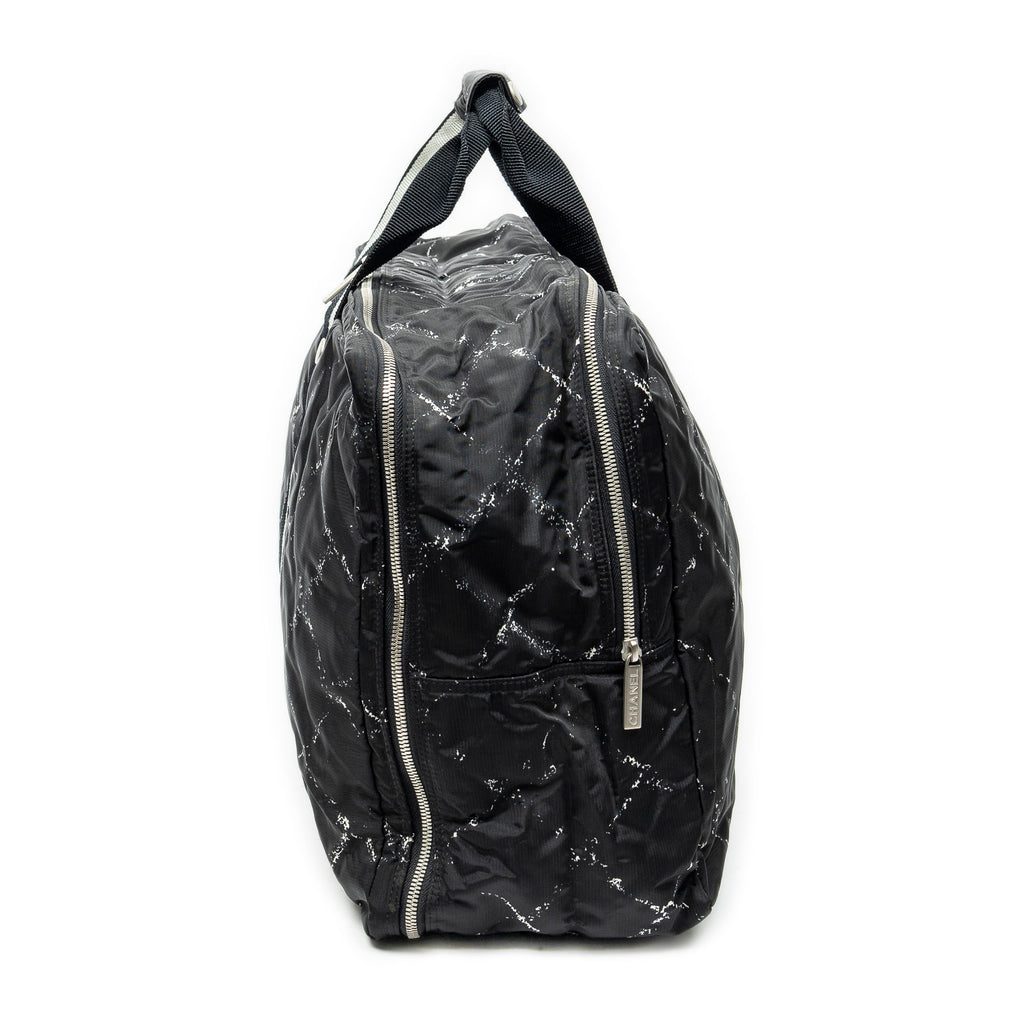 Travel Bag Old Travel Line Weekender Black Old Travel Line Nylon Canvas