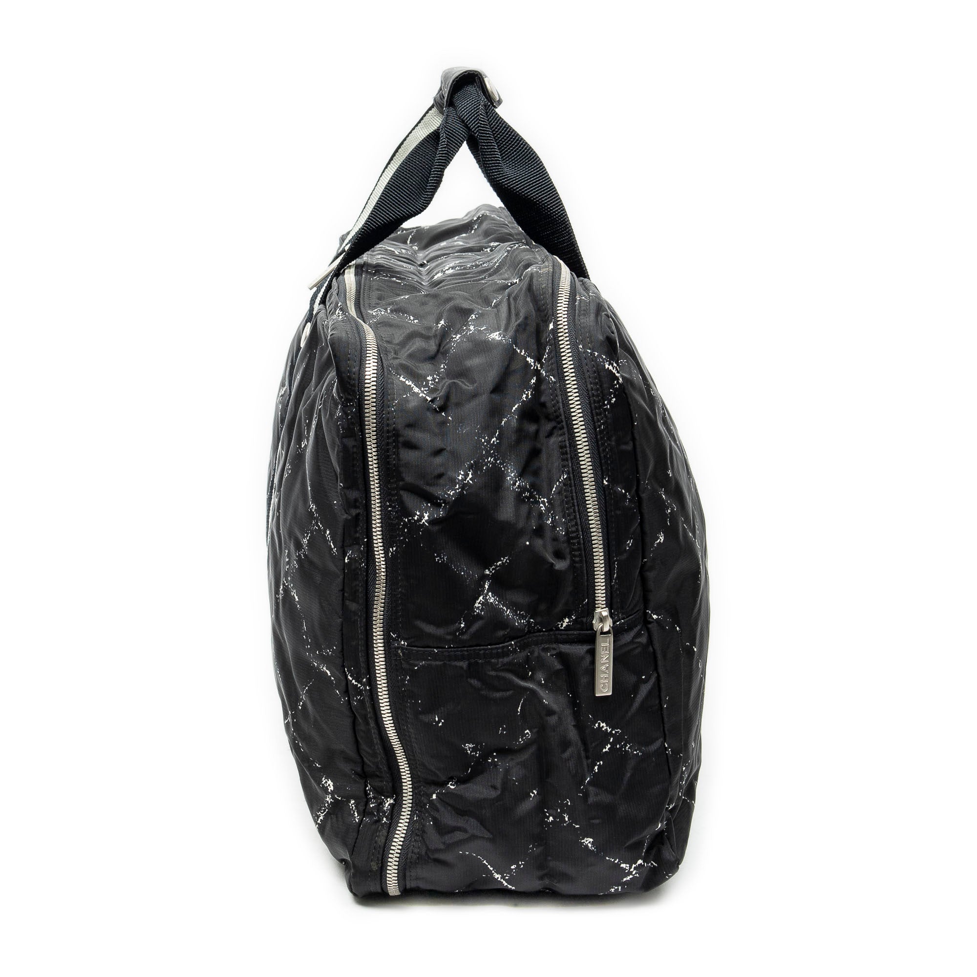 Travel Bag Old Travel Line Weekender Black Old Travel Line Nylon Canvas
