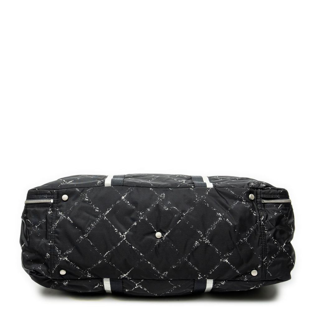 Travel Bag Old Travel Line Weekender Black Old Travel Line Nylon Canvas