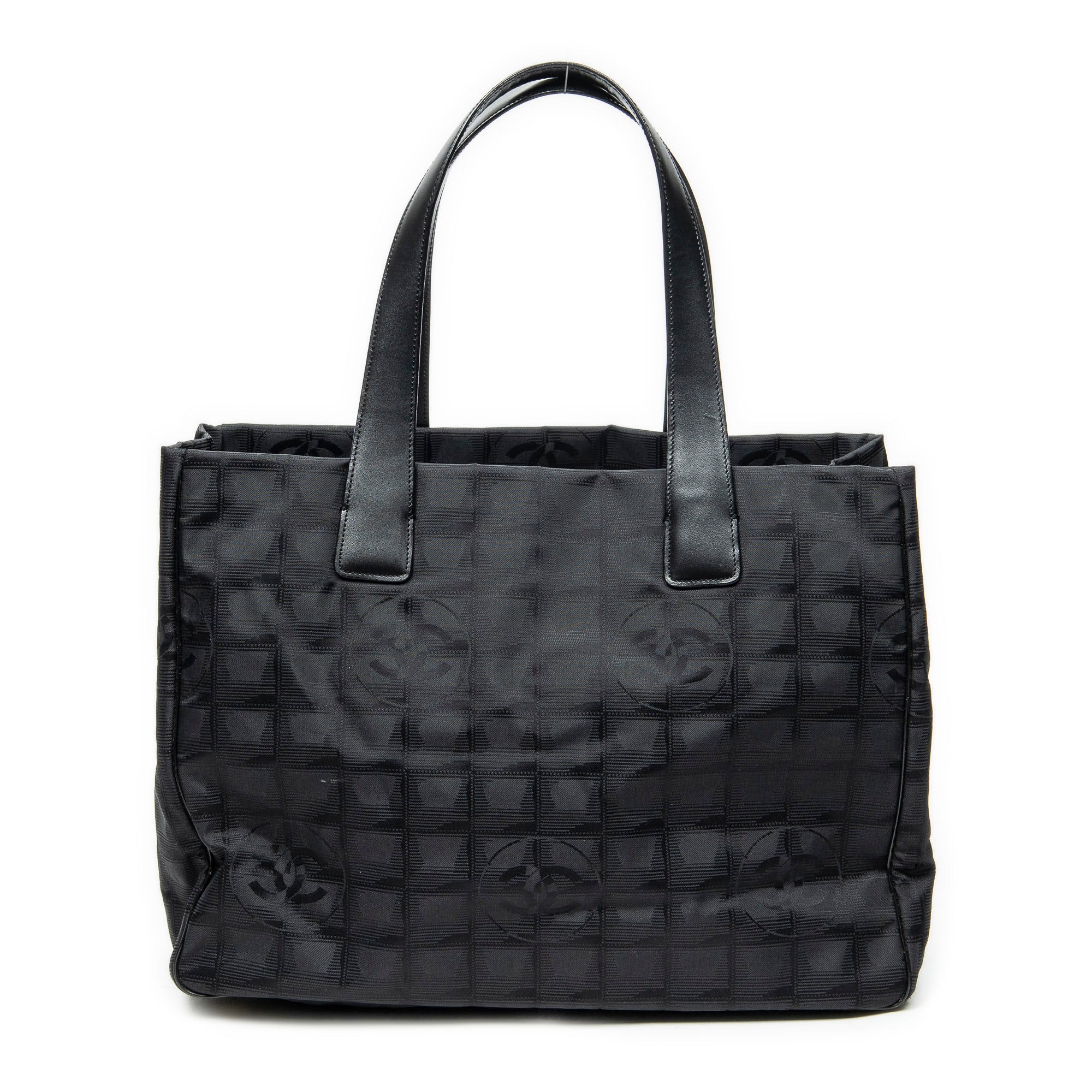 Sac à bandoulière Cabas New Travel Line Moyen Nylon Toile Imprimé New Travel Line Noir